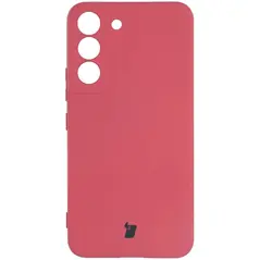 Bizon Case Silicone Samsung Galaxy S22 dark pink