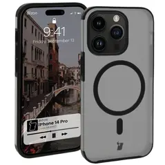 Bizon Case MatteO Apple iPhone 14 Pro transparent with black frame