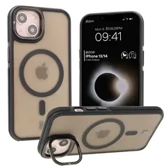 Bizon Case Eclipse Apple iPhone 14 / Apple iPhone 13 smoky with a black frame