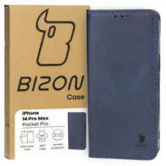 Bizon Case Pocket Pro Apple iPhone 14 Pro Max navy blue