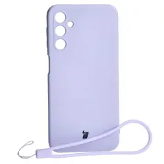 Bizon Case Silicone Samsung Galaxy A24 4G light purple