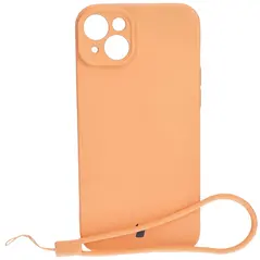 Bizon Case Silicone Apple iPhone 15 Plus orange