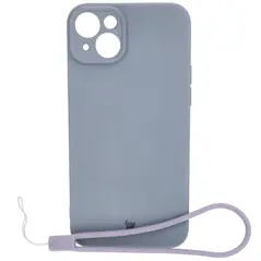 Bizon Case Silicone Apple iPhone 15 Plus grey