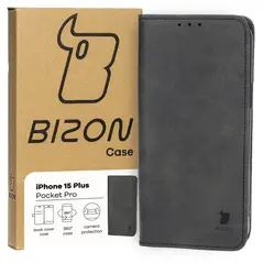 Bizon Case Pocket Pro Apple iPhone 15 Plus black