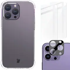 Bizon Case Clear Pack Apple iPhone 15 Pro Max clear