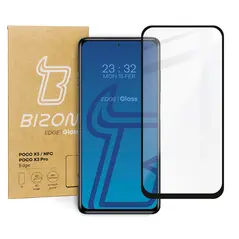 Bizon Glass Edge Xiaomi Poco X3 / NFC / PRO black