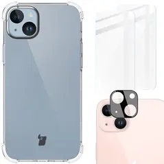 Bizon Case Clear Pack Apple iPhone 15 Plus clear