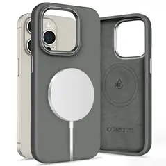 Tech-Protect Silicone Pure MagSafe Apple iPhone 15 Pro Max Clay