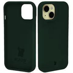 Bizon Soft Case Apple iPhone 15 dark green