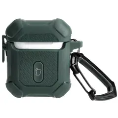 Bizon Case Headphone Armor Apple Airpods 1/2 dark green
