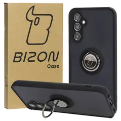 Bizon Case Hybrid Ring Samsung Galaxy M34 5G smoky with a black frame