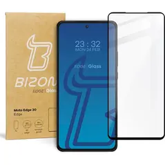 Bizon Glass Edge Motorola Edge 30 black