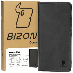 Bizon Case Pocket Pro Motorola Moto G14 black