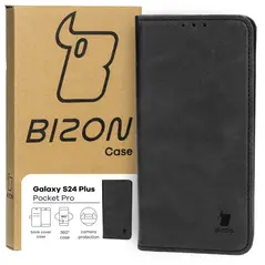Bizon Case Pocket Pro Samsung Galaxy S24 Plus black