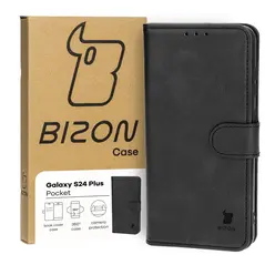 Bizon Case Pocket Samsung Galaxy S24 Plus black