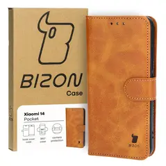 Bizon Case Pocket Xiaomi 14 brown