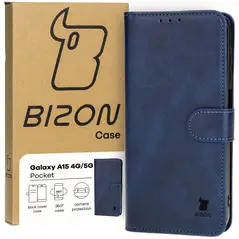 Bizon Case Pocket Samsung Galaxy A15 5G/4G navy blue