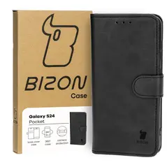 Bizon Case Pocket Samsung Galaxy S24 black