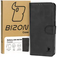 Bizon Case Pocket Samsung Galaxy A15 5G/4G black