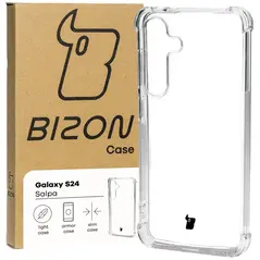 Bizon Case Salpa Samsung Galaxy S24 clear