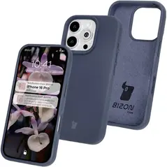 Bizon Soft Case Apple iPhone 16 Pro dark blue