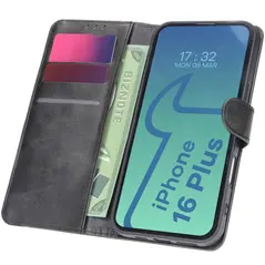 Bizon Case Pocket Apple iPhone 16 Plus black
