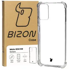 Bizon Case Salpa Motorola Moto G34 5G clear