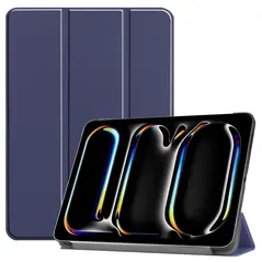 Bizon Case Tab Croc Apple iPad Pro 11" 5 gen. 2024 navy blue