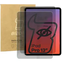 Bizon Glass Tab Clear Shadow Apple iPad Pro 13 2024 [2 PACK]