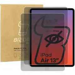 Bizon Glass Tab Clear Shadow Apple iPad Air 13" M2 2024 [2 PACK]