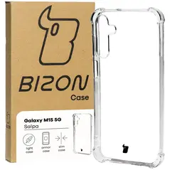 Bizon Case Salpa Samsung Galaxy M15 5G clear