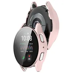Bizon Case+Glass Watch Samsung Galaxy Watch 7 40 mm satin pink