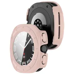 Bizon Case+Glass Watch Samsung Galaxy Watch Ultra 47 mm pink