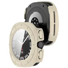 Bizon Case+Glass Watch Samsung Galaxy Watch Ultra 47 mm beige