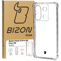 Bizon Case Salpa Xiaomi Poco X6 / Xiaomi Redmi Note 13 Pro 5G clear