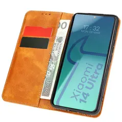 Bizon Case Pocket Pro Xiaomi 14 Ultra brown