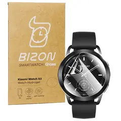Bizon Glass Watch Hydrogel Xiaomi Watch S3 47 mm [2 PACK]