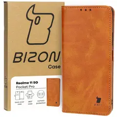 Bizon Case Pocket Pro Realme 11 5G brown