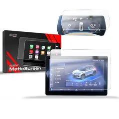 Matte GrizzGlass CarDisplay Protection BAIC BEIJING 5 2023-2024 [2 PACK]