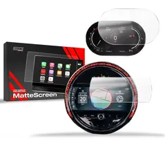Matte GrizzGlass CarDisplay Protection Mini Cooper SE 2020-2023 [2in1]