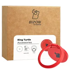 Bizon Accessories Ring Turtle universal red