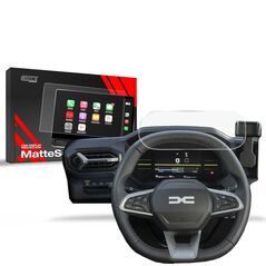 Matte GrizzGlass CarDisplay Protection Dacia Duster Virtual Cockpit 2024