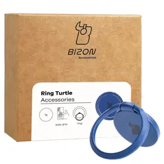 Bizon Accessories Ring Turtle universal navy blue