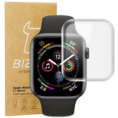 Bizon Glass Hydrogel v2 Apple Watch 8/7 41mm [2 PACK]
