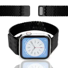 Bizon Strap Watch Titanium Apple Watch 44/45/49mm black