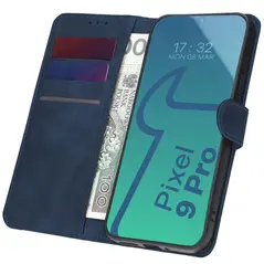 Bizon Case Pocket Google Pixel 9 Pro XL navy blue