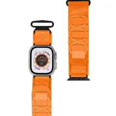 Bizon Strap Watch Adventure Apple Watch 44/45/46/49 mm orange