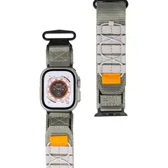 Bizon Strap Watch Adventure Apple Watch 44/45/46/49 mm grey