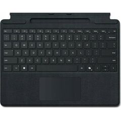 Microsoft MICROSOFT Surface Pro9/10 Typecover με Slim Pen Storage COMM μαύρο Eng Int CEE 14128042 196388356645