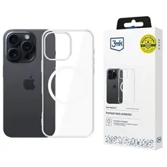 3MK Clear MagCase Apple iPhone 16 Pro clear